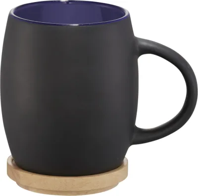 Mug céramique Hearth 400ml coloris bleu