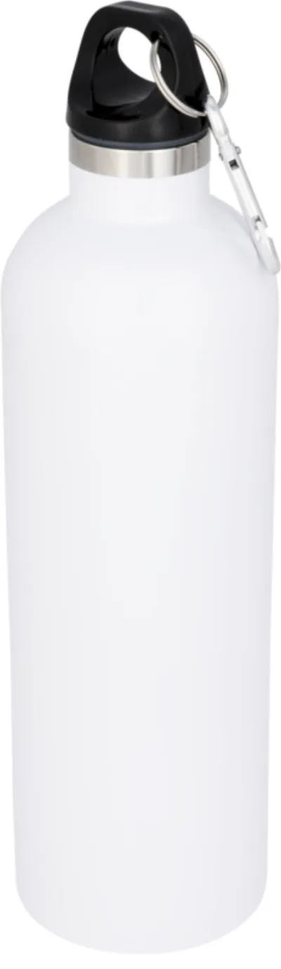Bouteille isotherme Atlantic 530ml coloris blanc