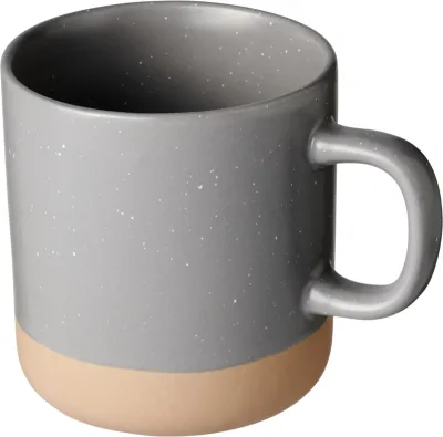 Mug en céramique 360ml Pascal coloris gris