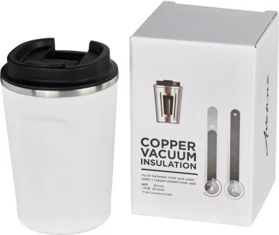 Gobelet étanche 360 ml coloris blanc