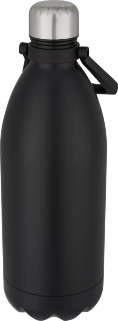 Bouteille isotherme Cove 1,6 l en acier inoxydable coloris noir