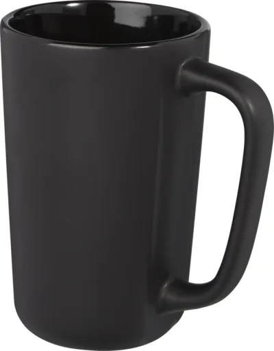 Mug Perk de 480 ml en céramique coloris noir