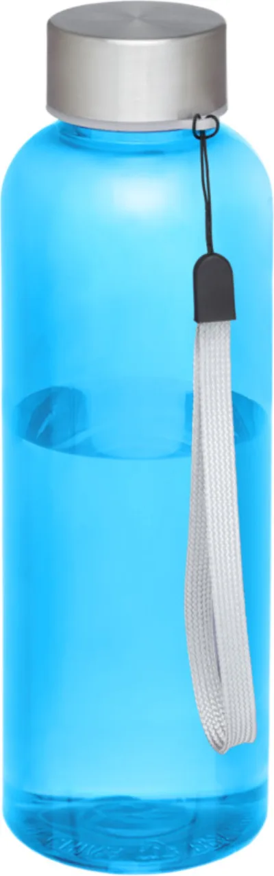 Bouteille de sport Bodhi de 500 ml en RPET coloris bleu ciel transparent