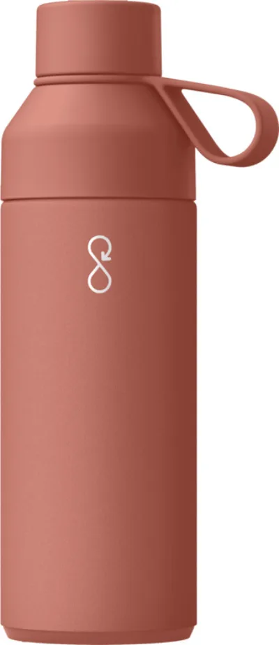 Bouteille d'eau Ocean Bottle isotherme de 500 ml coloris brique
