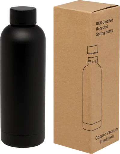 Bouteille Spring 500 ml coloris noir