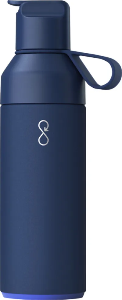 Bouteille Ocean Bottle GO isotherme de 500 ml coloris bleu océan