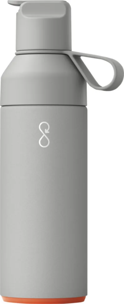 Bouteille Ocean Bottle GO isotherme de 500 ml coloris gris roche
