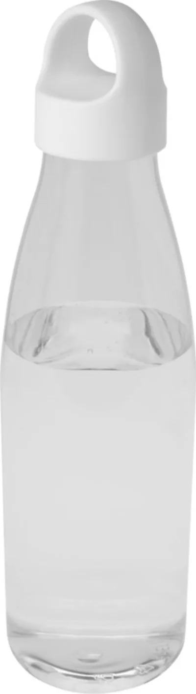 Bouteille d’eau Bergen de 800 ml en plastique recyclé coloris translucide