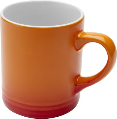 Mug Laguna en céramique de 330 ml coloris orange