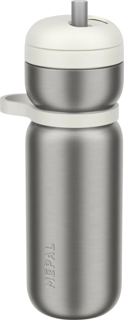 Bouteille de sport mepal Twist isotherme de 600 ml coloris blanc