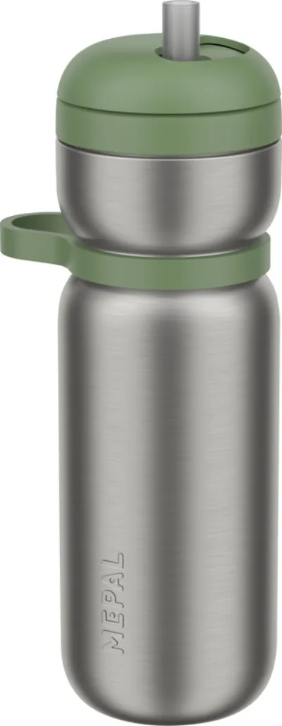 Bouteille de sport mepal Twist isotherme de 600 ml coloris vert mousse