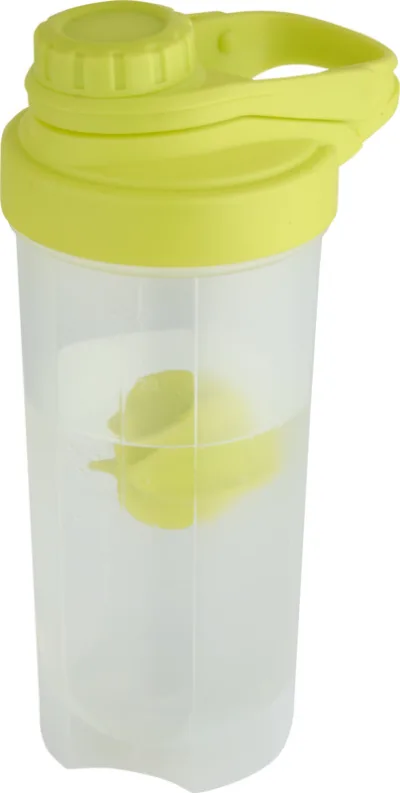 Bouteille de sport Forza de 700 ml avec bille de shaker coloris citron vert
