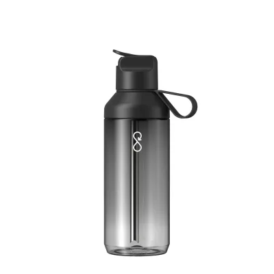 Bouteille d'eau Ocean Bottle GO Clear 710 ml coloris noir obsidienne