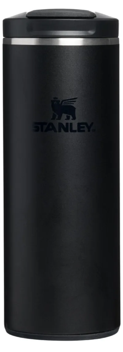 Gobelet de voyage Stanley Transit Fliptop de 350 ml coloris noir
