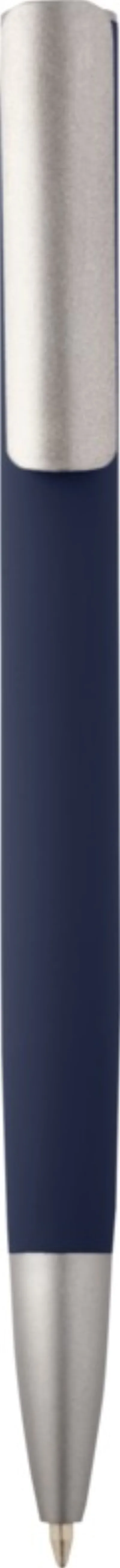Stylo bille Ziguur en aluminium recyclé (encre noire) coloris marine