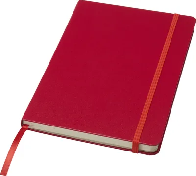 Carnet de notes Classic format A5 à couverture rigide coloris rouge