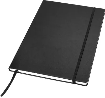 Carnet de notes Executive format A4 à couverture rigide personnalisé avec votre logo — carnet publicitaire Perstil Lyon