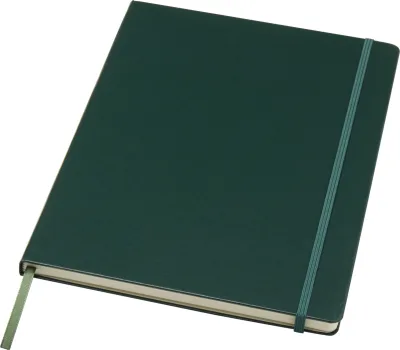 Carnet de notes Executive format A4 à couverture rigide coloris vert
