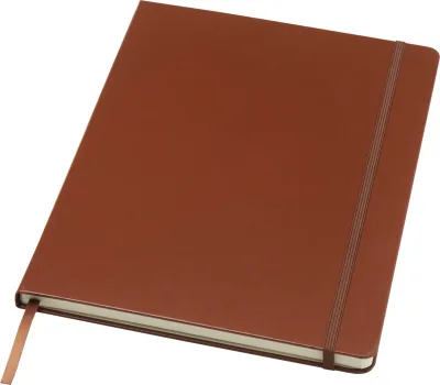 Carnet de notes Executive format A4 à couverture rigide coloris marron