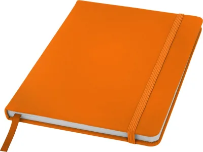Carnet de notes A5 Spectrum à couverture rigide coloris orange