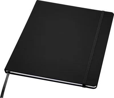 Carnet à couverture rigide Spectrum A4 coloris noir