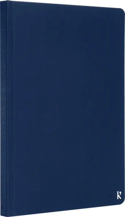 Carnet à couverture rigide K’arst® A5-ligné coloris marine