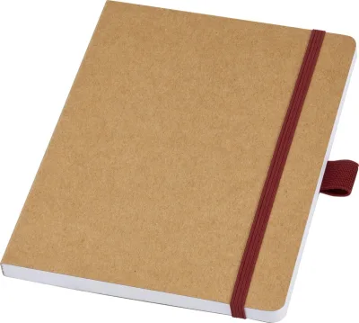 Carnet de notes Berk en papier recyclé coloris rouge