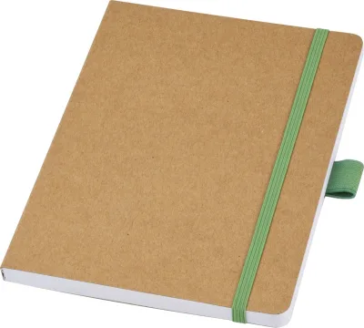 Carnet de notes Berk en papier recyclé coloris vert