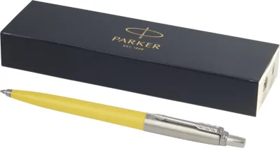 Stylo bille Parker Jotter recyclé (encre bleue) coloris jaune
