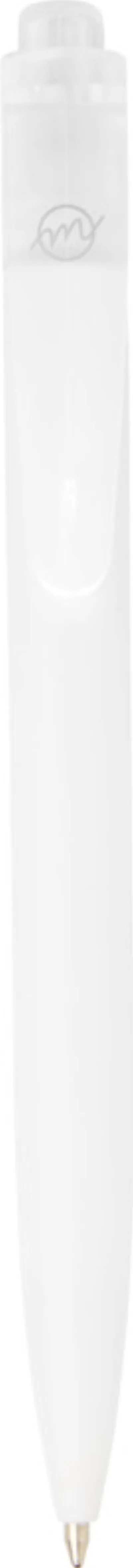 Stylo Thalaasa coloris blanc transparent