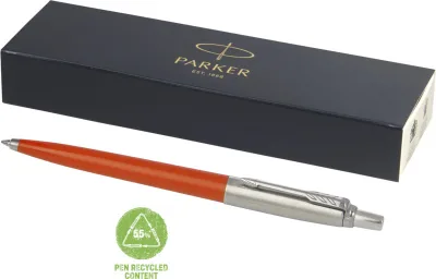 Stylo bille Parker Jotter recyclé (encre noire) coloris orange