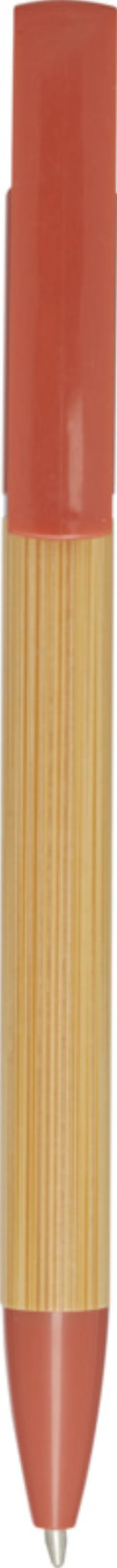 Stylo support de téléphone Delfina (encre bleue) coloris brique