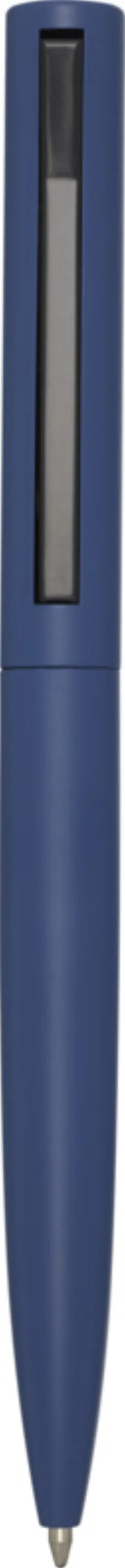 Stylo bille en aluminium recyclé Juana (encre bleue) coloris bleu océan