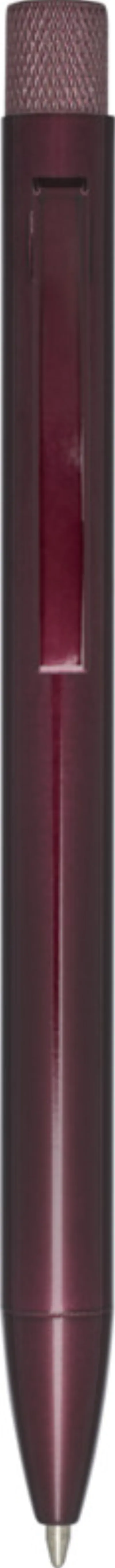 Stylo bille en laiton recyclé Beatriz (encre noire) coloris bordeaux