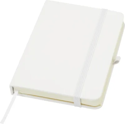 Carnet à couverture rigide Spectrum Plus A6 coloris blanc