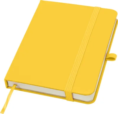 Carnet à couverture rigide Spectrum Plus A6 coloris jaune