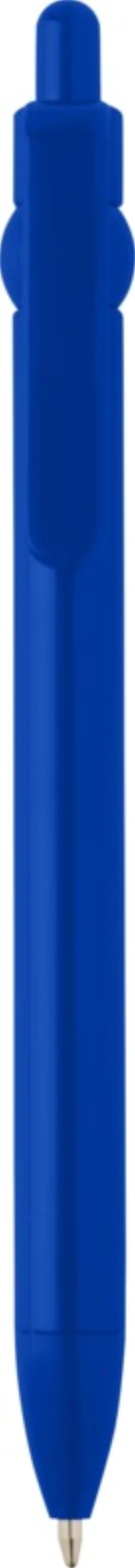 Stylo bille Fidget en plastique recyclé (encre noire) coloris bleu royal