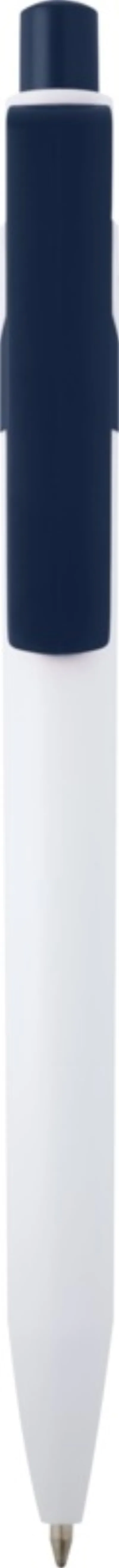 Stylo bille Unica en plastique recyclé (encre bleue) coloris marine