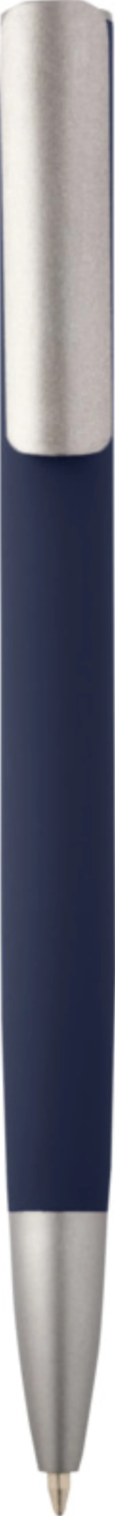 Stylo bille Ziguur en aluminium recyclé (encre bleue) coloris marine