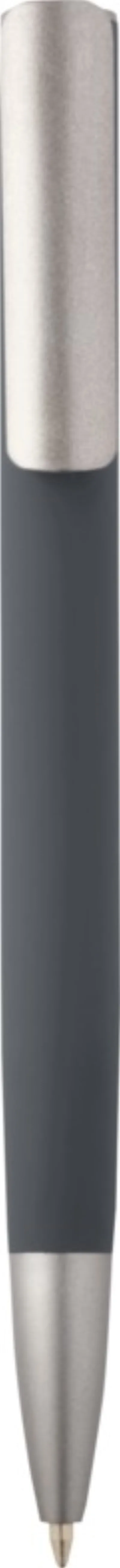 Stylo bille Ziguur en aluminium recyclé (encre bleue) coloris gris storm