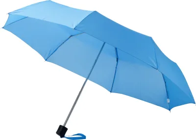 Parapluie pliable 21,5" Ida coloris bleu process