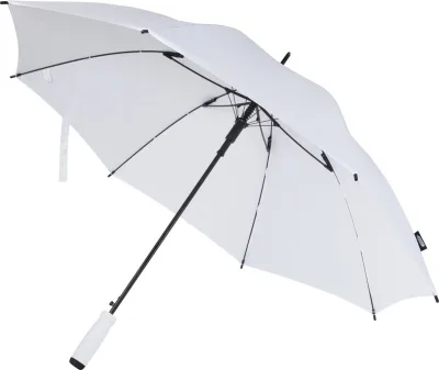 Parapluie Niel 23" en RPET à ouverture automatique coloris blanc