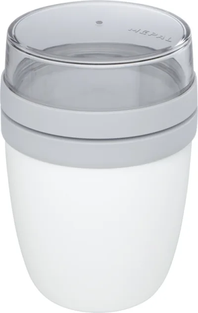 Bocal à déjeuner Ellipse 500+200 ml personnalisé avec logo — Perstil Lyon