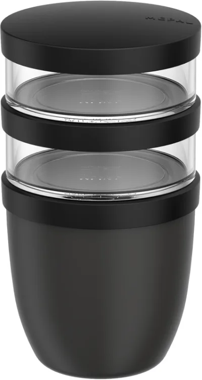 Pot Mepal 500 ml coloris noir