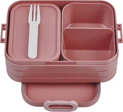 Boîte à repas Mepal Take a Break Midi Bento 900 ml coloris rose