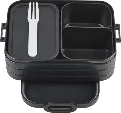 Boîte à repas Mepal Take a Break Midi Bento 900 ml coloris noir