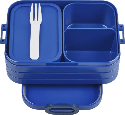 Boîte à repas Mepal Take a Break Midi Bento 900 ml coloris bleu vif