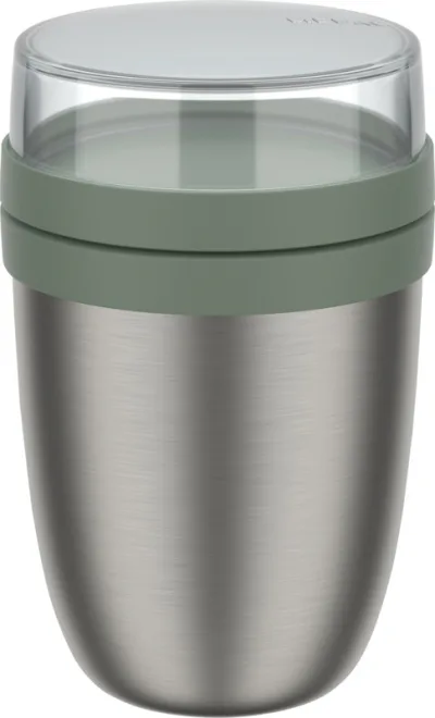 Lunch box isotherme 500+200 ml 2.0 Mepal Ellipse coloris vert