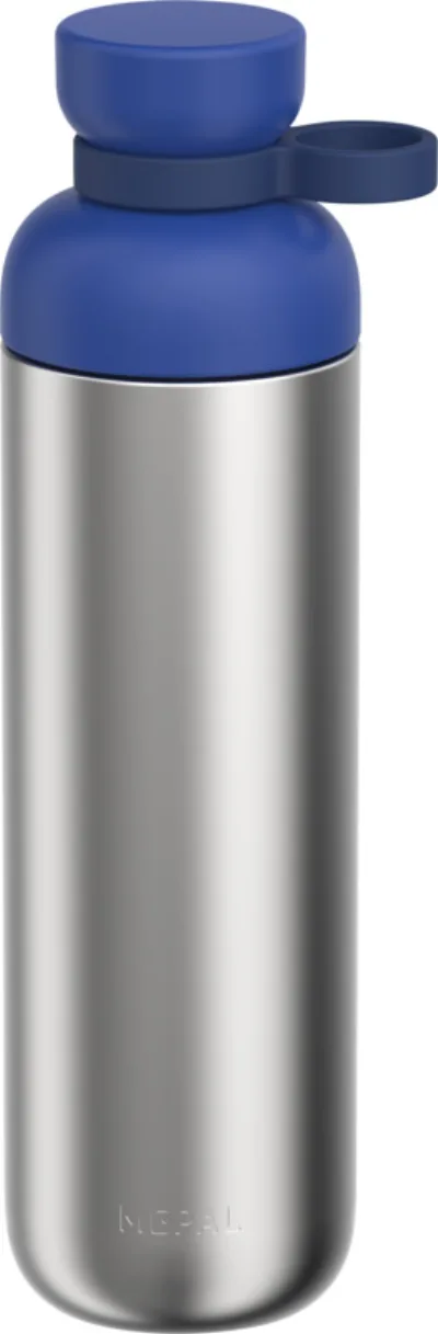 Gourde Mepal Vita en acier inoxydable recyclé, 900 ml coloris bleu vif