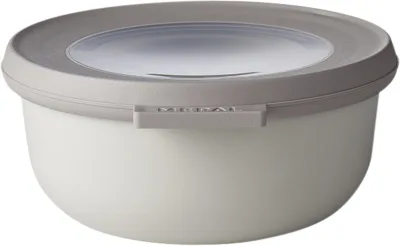 Mepal Cirqula 350 ml, saladier à compartiments coloris blanc